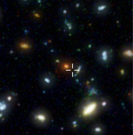 Mysterious Galaxy's Distance from Earth Revealed